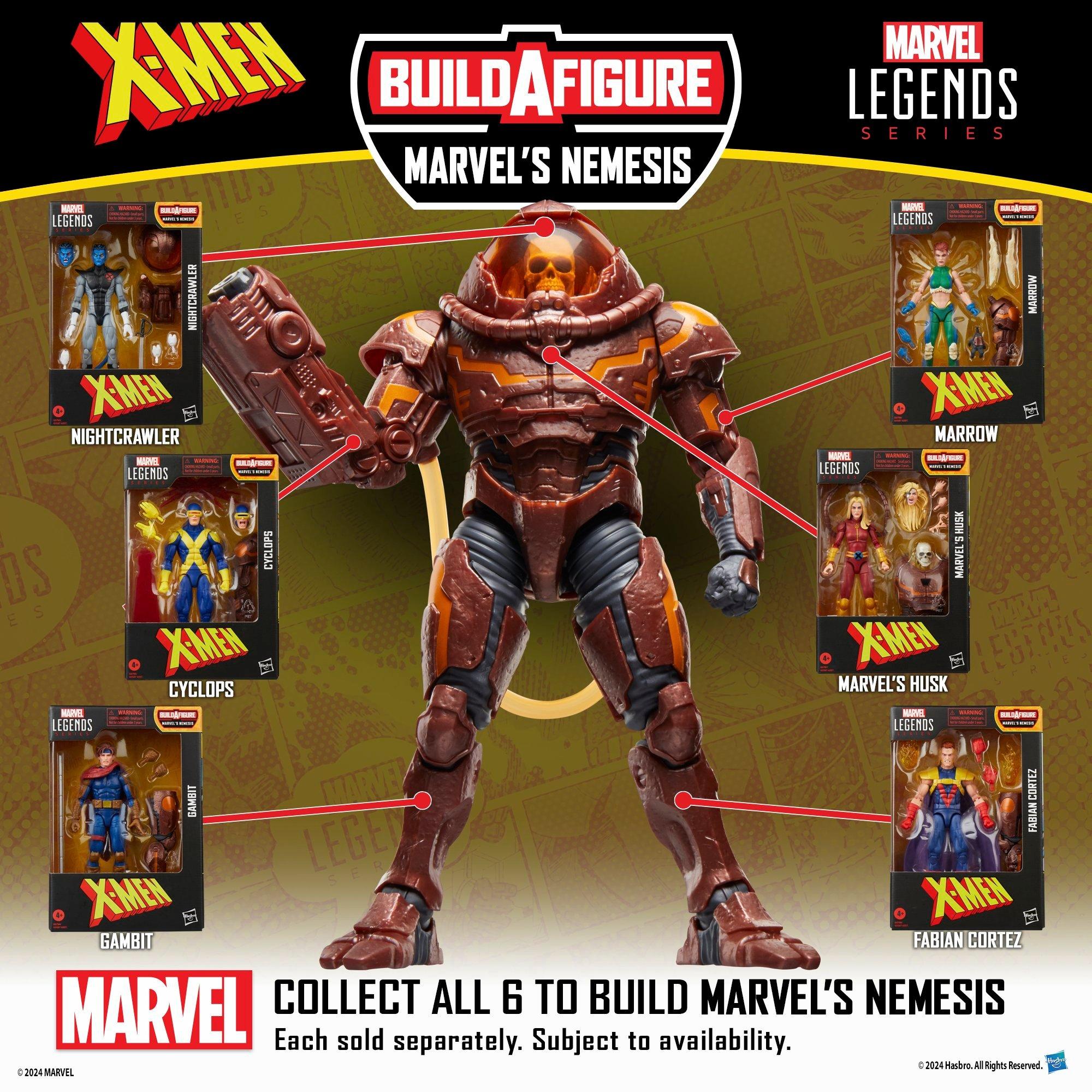 Marvel Legends Series Nightcrawler (Build-A-Figure)