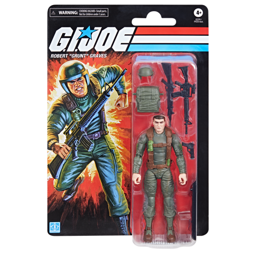 G.I. Joe Classified Series Retro Cardback Robert "Grunt" Graves